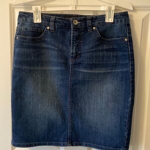 Nine West Denim Skirt